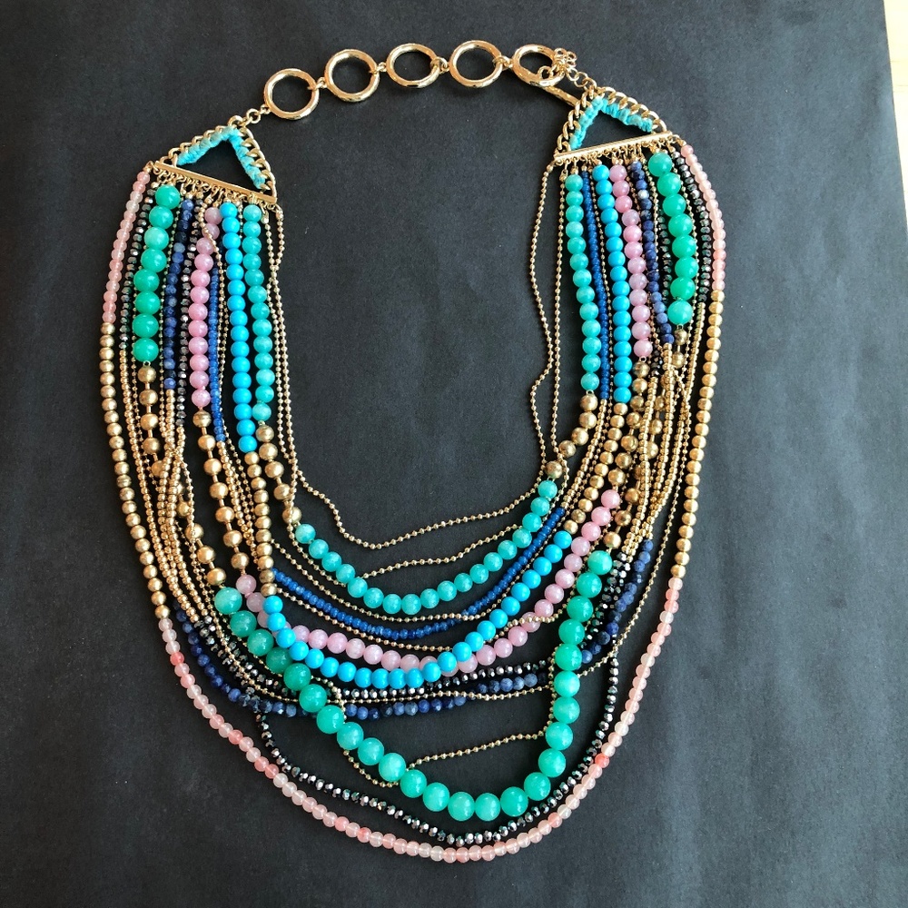 Stella and Dot Zahara Bib Necklace - NWOT